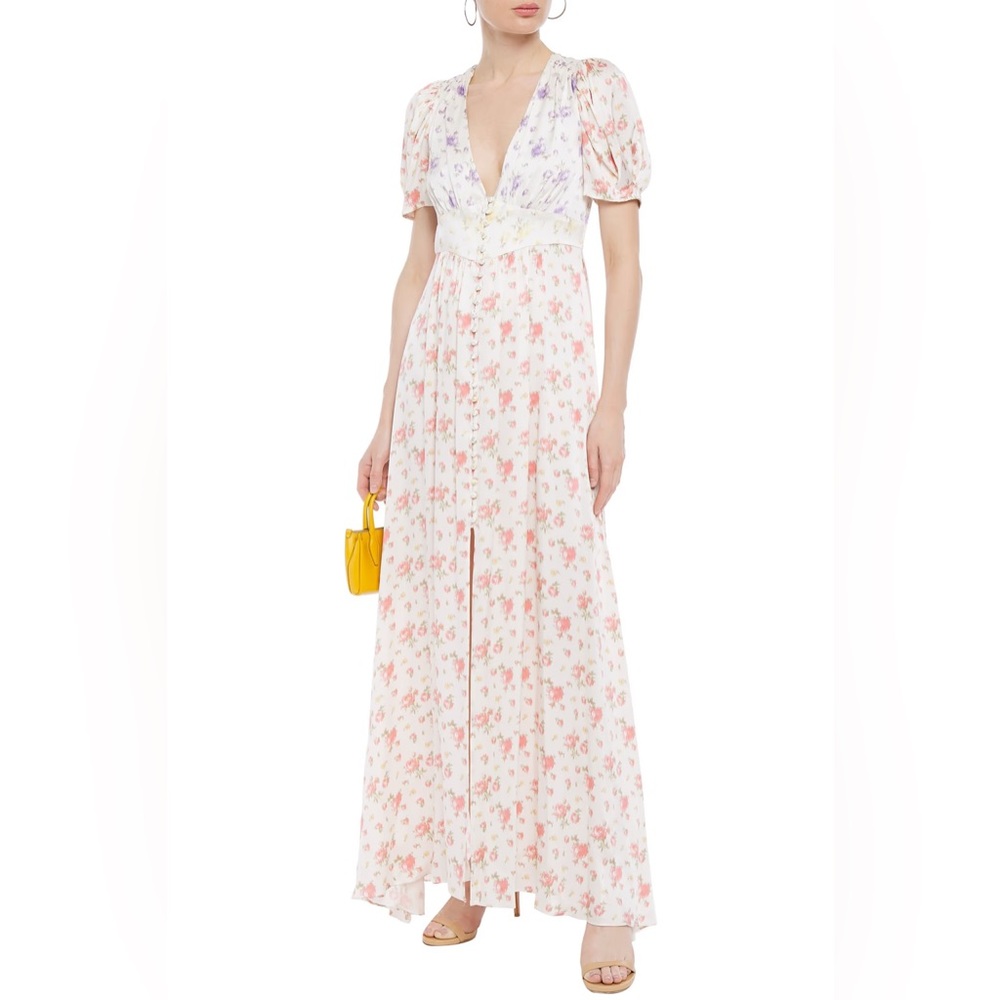 LOVESHACKFANCY SILK DRESS